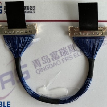 تلویزیون LVDS 50 پین Awg36 Micro Coaxial Cable 0.5mm