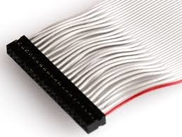 کابل مسطح فلکسیبل نواری 0.5 میلی متری PVC محافظ Ffc
