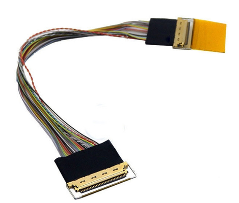 ال سی دی LVDS Wire Harness 240mm 0.5mm Cable 30 Pin Modeling