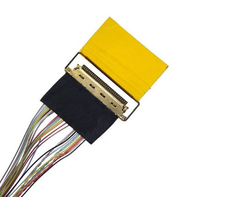 ال سی دی LVDS Wire Harness 240mm 0.5mm Cable 30 Pin Modeling
