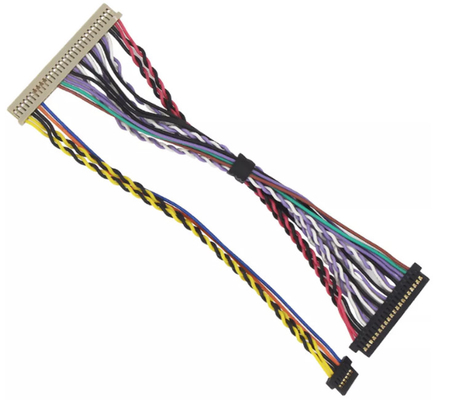 دسته سیم برقی LVDS 40 پین، دسته سیم تریلر خودرو 50 میلی متری