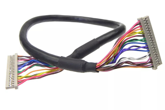 صفحه نمایش لپ تاپ 0.3 میلی متری سیم مهار 30AWG 20 پین LVDS
