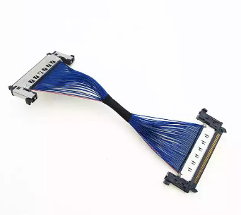 مجموعه کابل کواکس 0.5 میلی متری AWG44، مونتاژ کابل LVDS 170 میلی متری