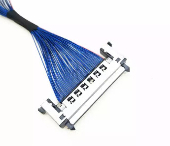مجموعه کابل کواکس 0.5 میلی متری AWG44، مونتاژ کابل LVDS 170 میلی متری