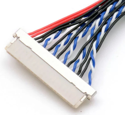 دسته سیم تلویزیون LVDS مشکی، دسته سیم رادیویی 220 میلی متری فوت تلویزیون با کیفیت بالا