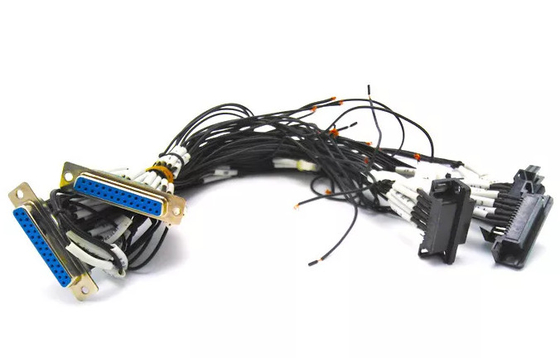 دسته سیم ربات RF 500 میلی متر کابل های انعطاف پذیر Lvds سوئیچینگ فرکانس رادیویی