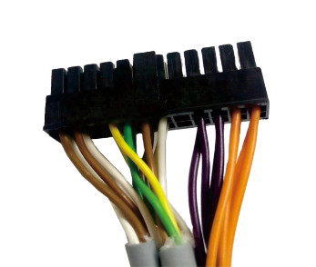 سیم کشی 3 میلی متری 24 پین و مونتاژ کابل Molex Bot