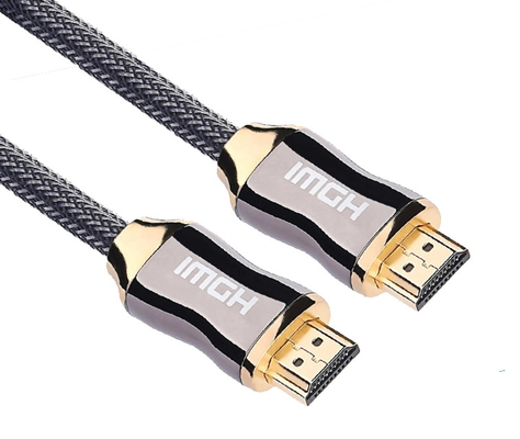 کابل Hdmi نایلون بافته 2.0 ولت 4k 60 هرتز، کابل Hdmi 3d 4k Hdr
