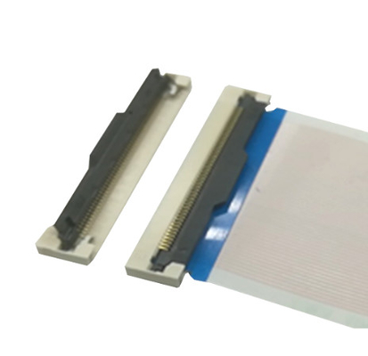 کابل تخت FPC 200 میلی متری 0.5 میلی متر روبان 30 پین انعطاف پذیر 4-60 پین